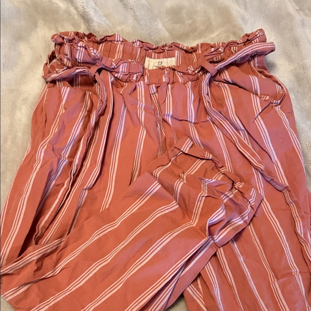 Thread & Supply Pink Striped Pants